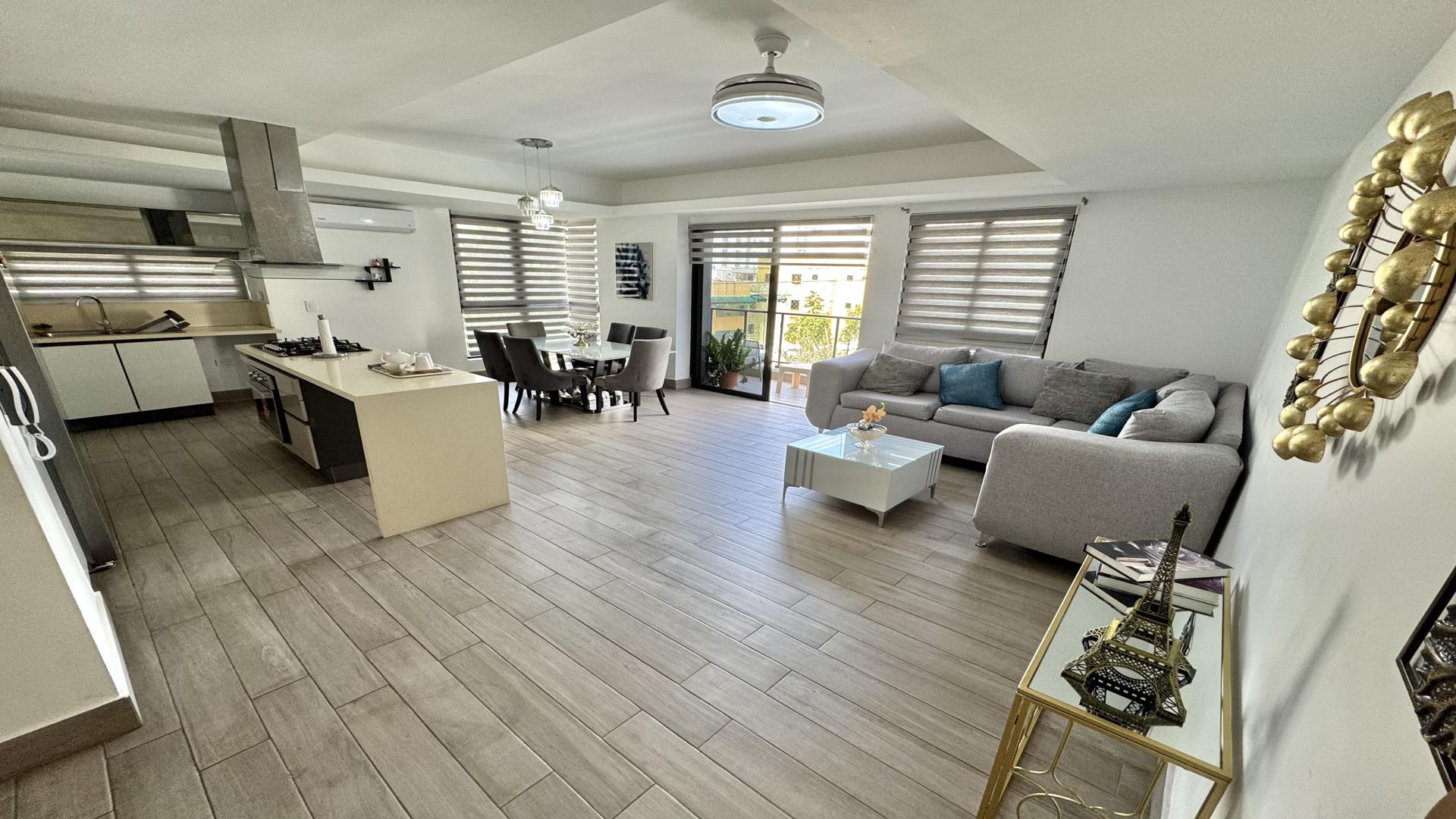 apartamentos - Apartamento Amueblado en Bella Vista Norte 1