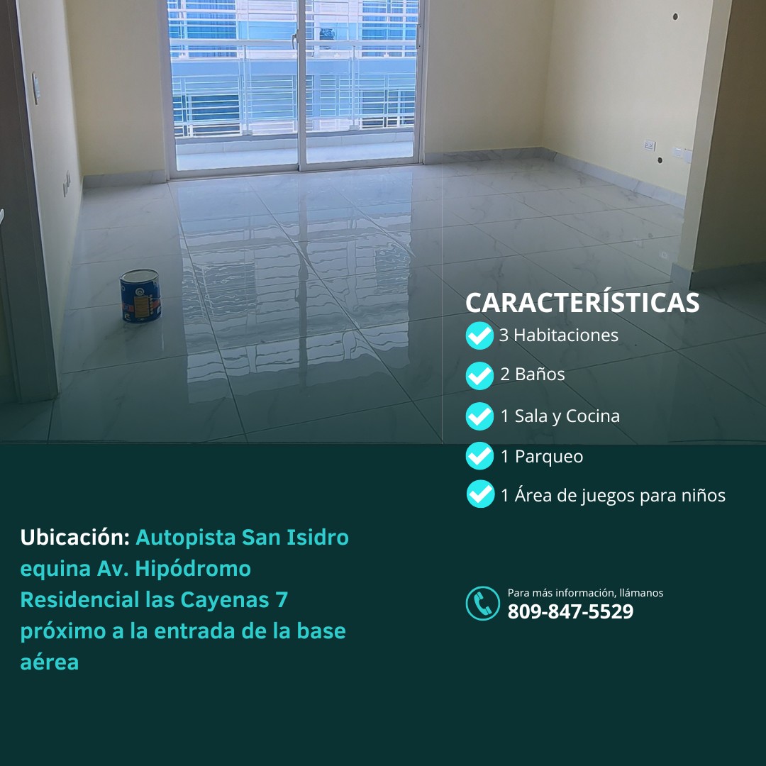apartamentos - Alquiler apartamento en la Autopista de San Isidro. 7