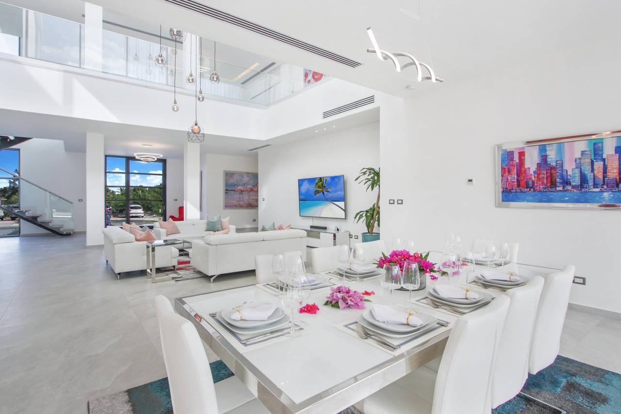 casas vacacionales y villas - Lujosa villa en Cap cana  3