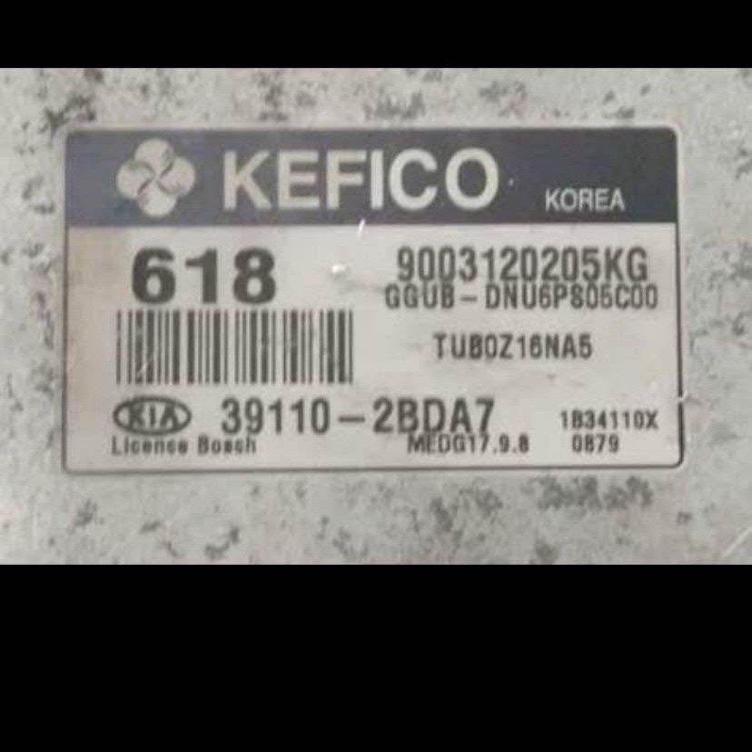 repuestos - Computadora ECU/ Kia sportage-Hyundai Tucson 2014-2016 KEFICO Korea 39110-2BDA7  0