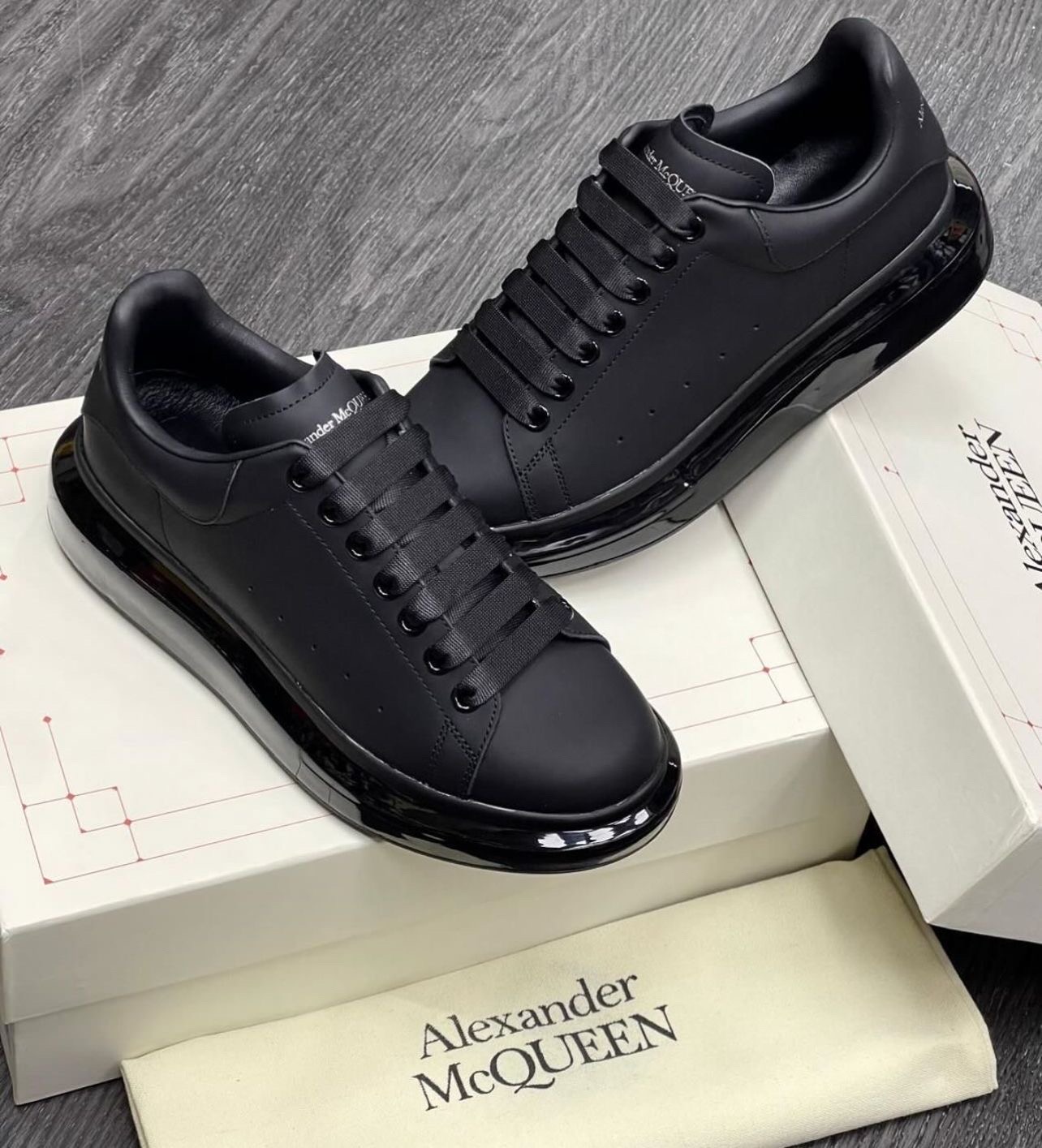 zapatos unisex - Calzado Alexander McQueen Blanco White Tenis Teni Sneaker Sneakers 2K25 🦴 4