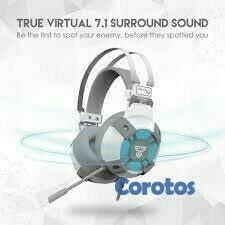 computadoras y laptops - audifonos con microfonos Headset 7.1 Gaming con cancelación de ruido F 1