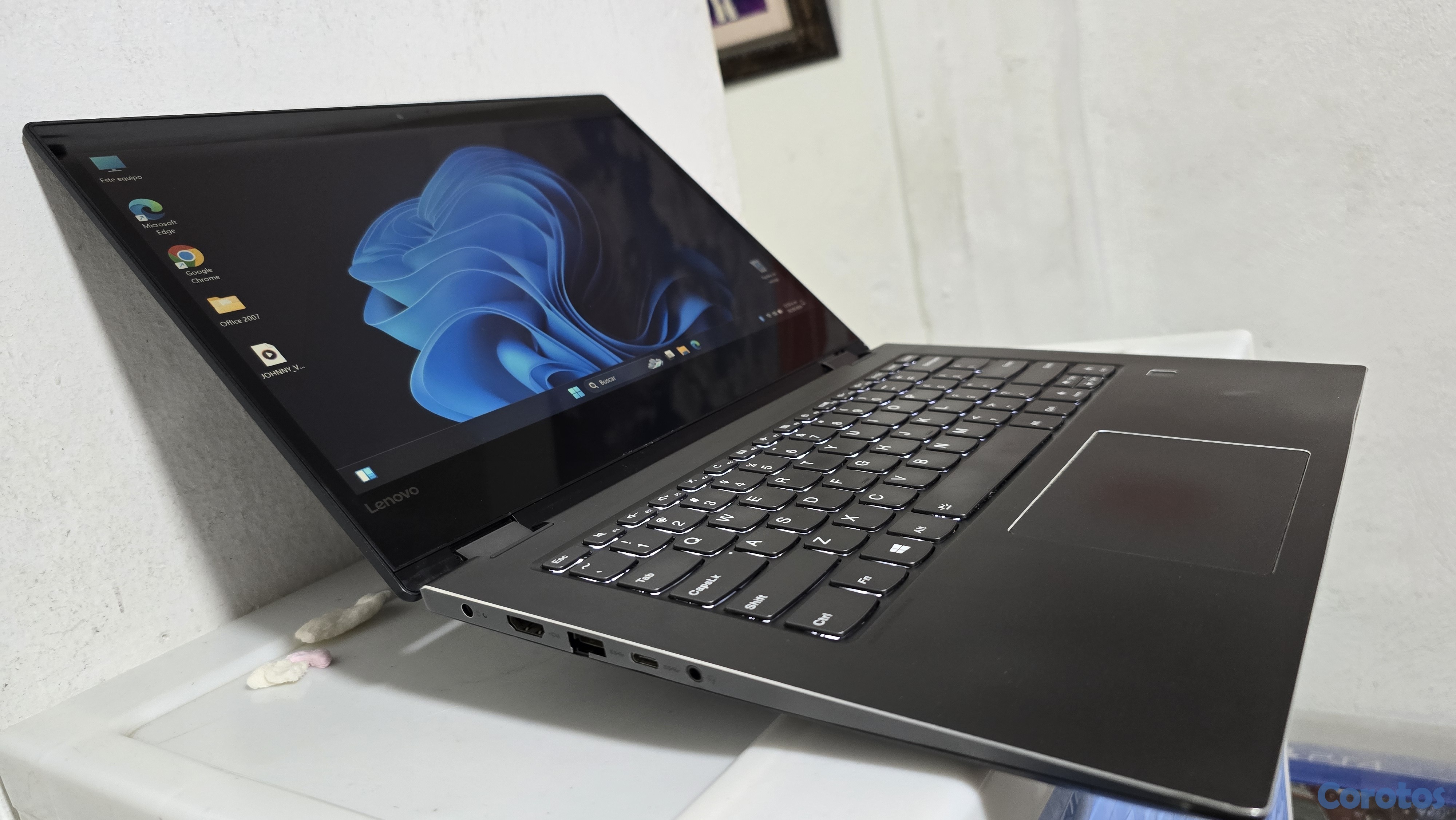 computadoras y laptops - lenovo Touch 14 Pulg Core i5 2.70ghz Ram 16gb ddr4 Disco 512gb SSD Video 8gb  2