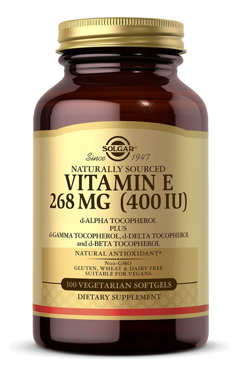 Salud y Equipamiento Médico - Vitamin E - Vegana, Gluten Free 0