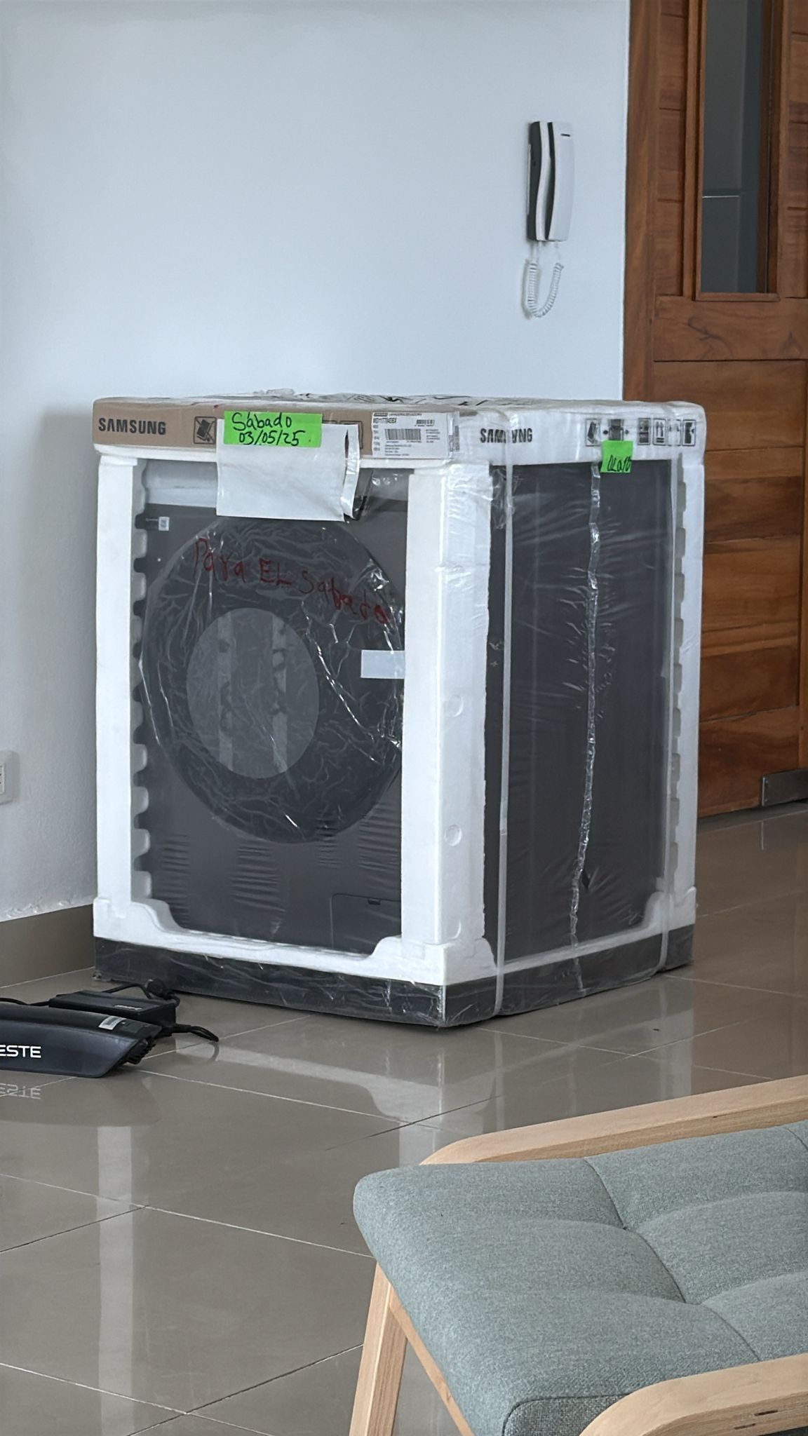 electrodomesticos - Lavadora Secadora electrica Samsung 22 libras 3