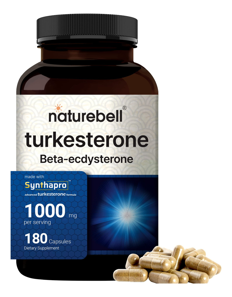Salud y Equipamiento Médico - Suplemento De Turkesterona Naturebell 500mg | 180 Capsulas - 1