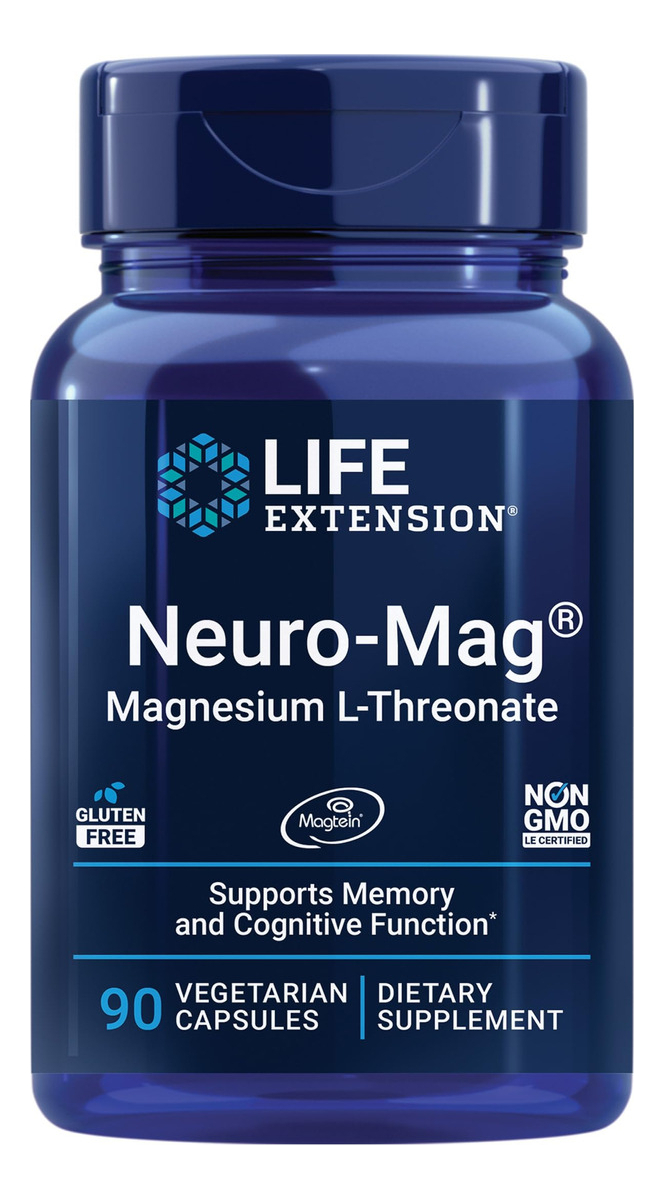 Salud y Equipamiento Médico - Life Extension Neuro-mag Magnesio L-treonato Con Calcio 0