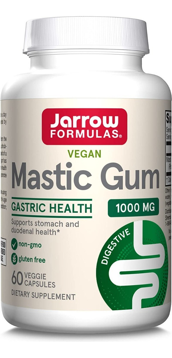 Salud y Equipamiento Médico - Mastic Gum 1000mg 60 capsulas Jarrow formula 0