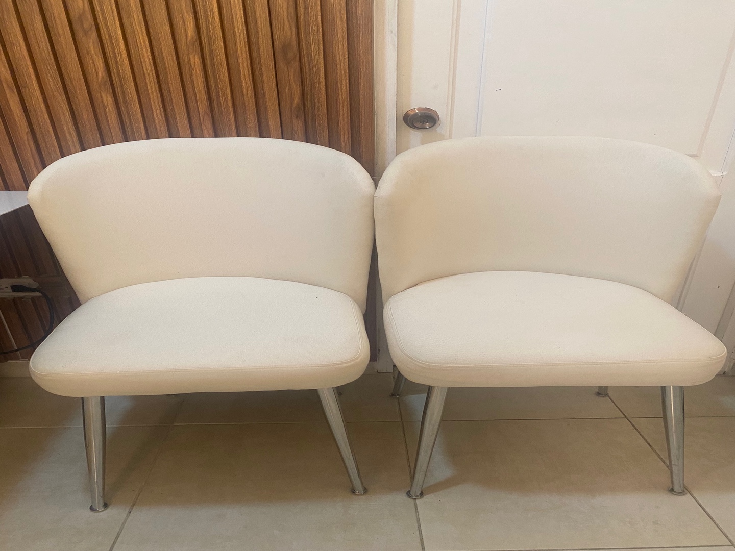muebles y colchones - 2 Sillas tapizadas  0