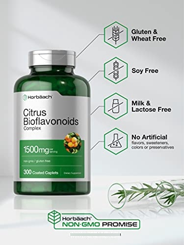 Salud y Equipamiento Médico - Bioflavonoides Citricos 1500 Mg 300cap Horbaach 2