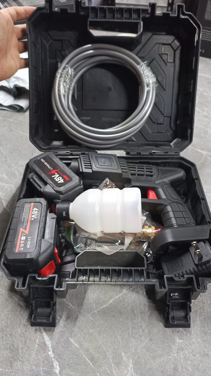 herramientas, jardines y exterior - hidrolavadora inalambrica de dos baterias de 48v 0