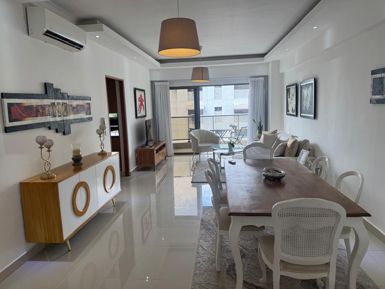 apartamentos - Apart. Amueblado en Alquiler, Piantini (P-02) 2