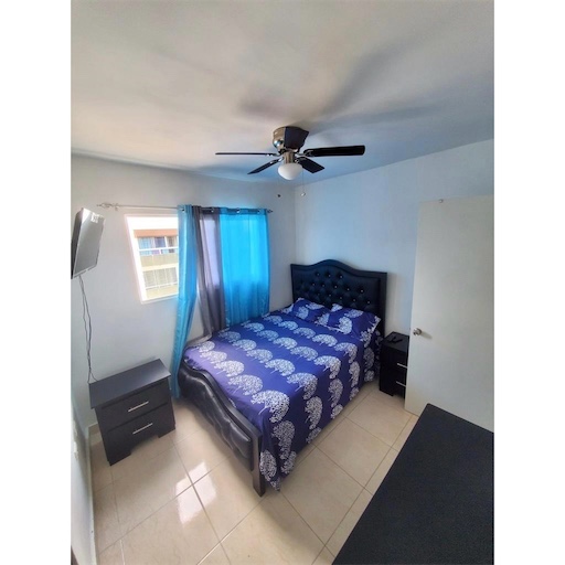 apartamentos -  apartamento Amueblado, en residencial con piscina, vigilancia 24/h. 9