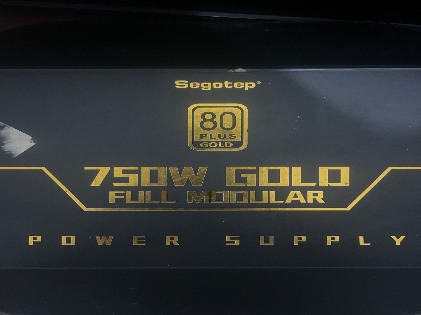 computadoras y laptops - 🔌 Power Supply Segotep 750W 80 Plus Gold – Potencia y Eficiencia Garantizada 💥 1