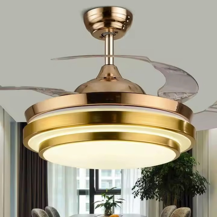 aires acondicionados y abanicos - 💡🌬️ LÁMPARA ABANICO CON BLUETOOTH 2