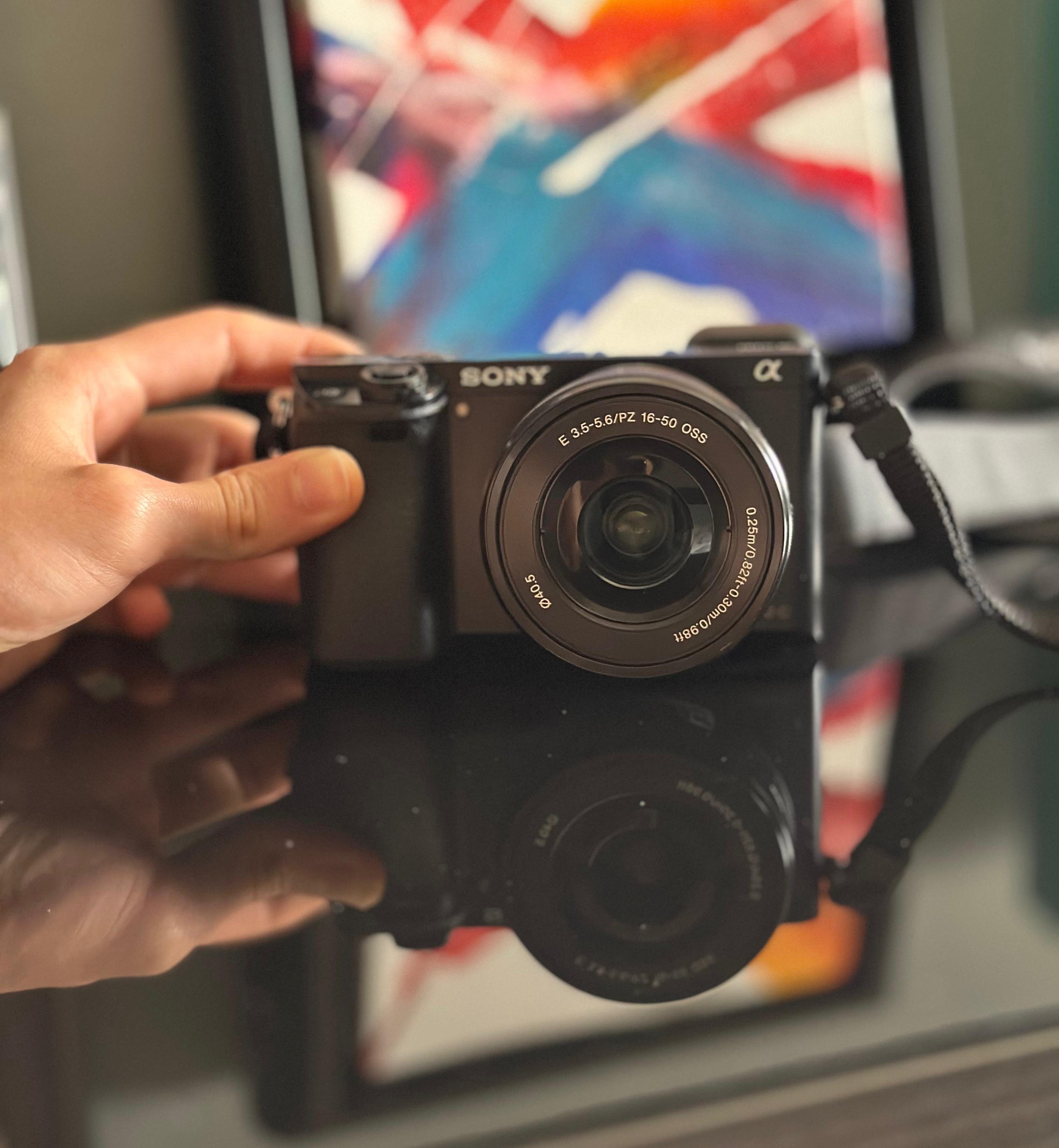 camaras y audio - Camara Sony a6000