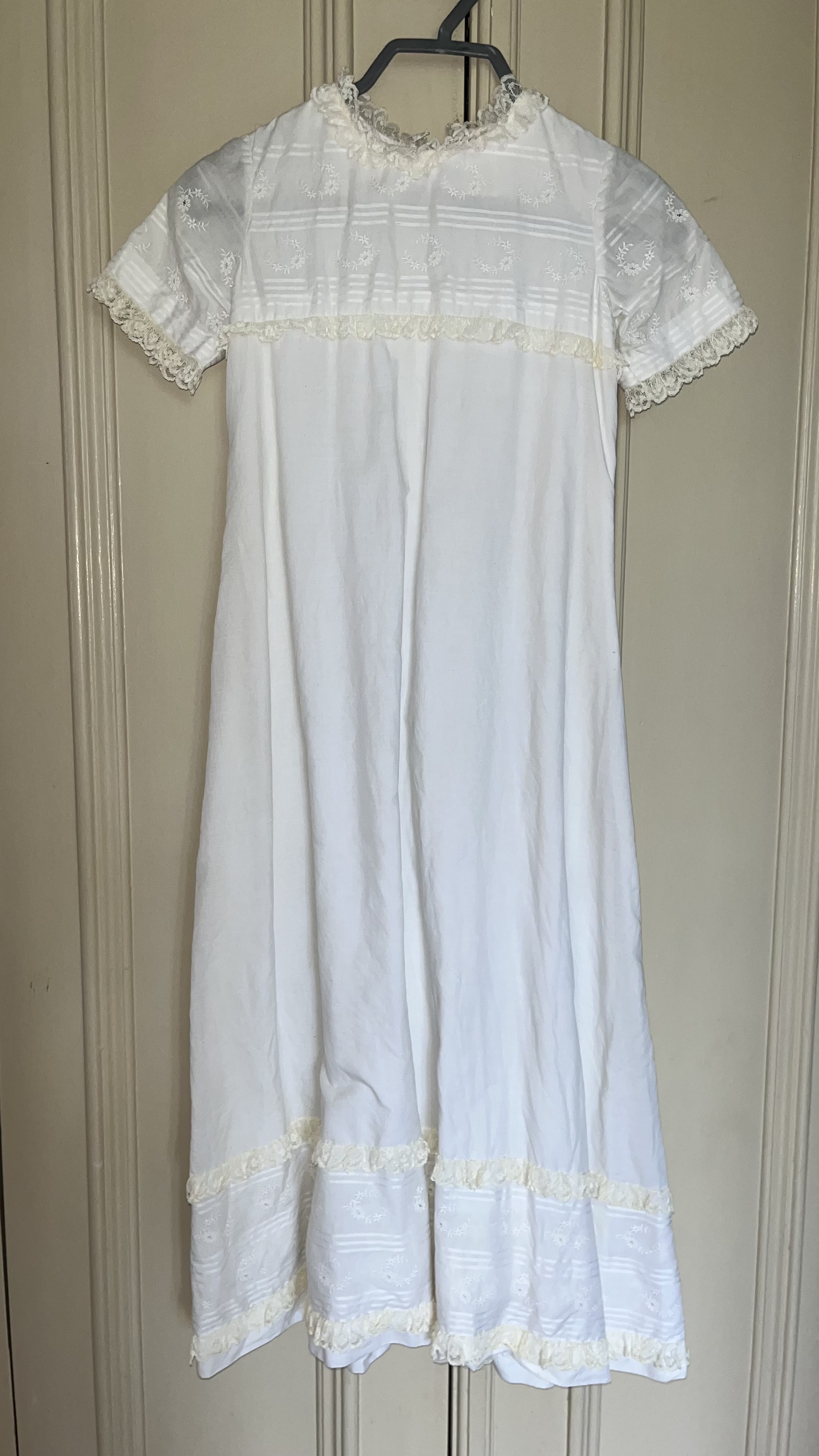 ropa y zapatos - Vestido Vintage para Primera Comunión (NEGOCIABLE) 1