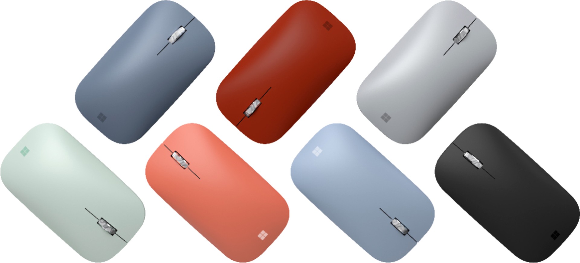 computadoras y laptops - MOUSE MICROSOFT MODERN MOBILE BLUETOOTH BLUETRACK EN TODOS LOS COLORES 