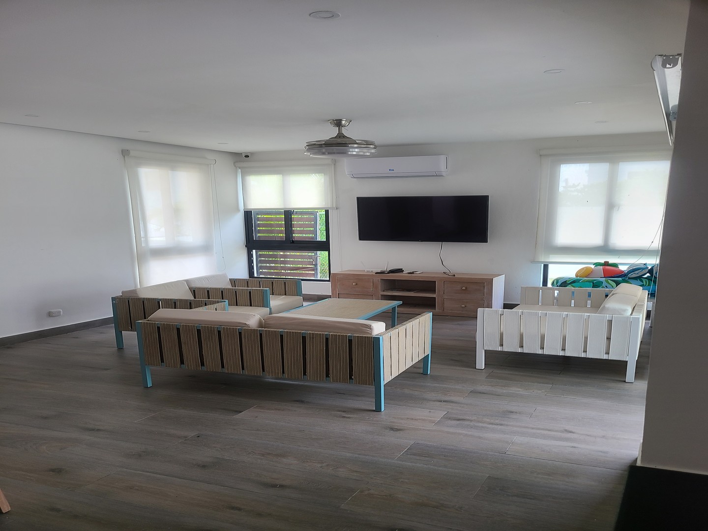 casas vacacionales y villas - VILLA en Brisas de Punta cana con Piscina. AMUEBLADA 7