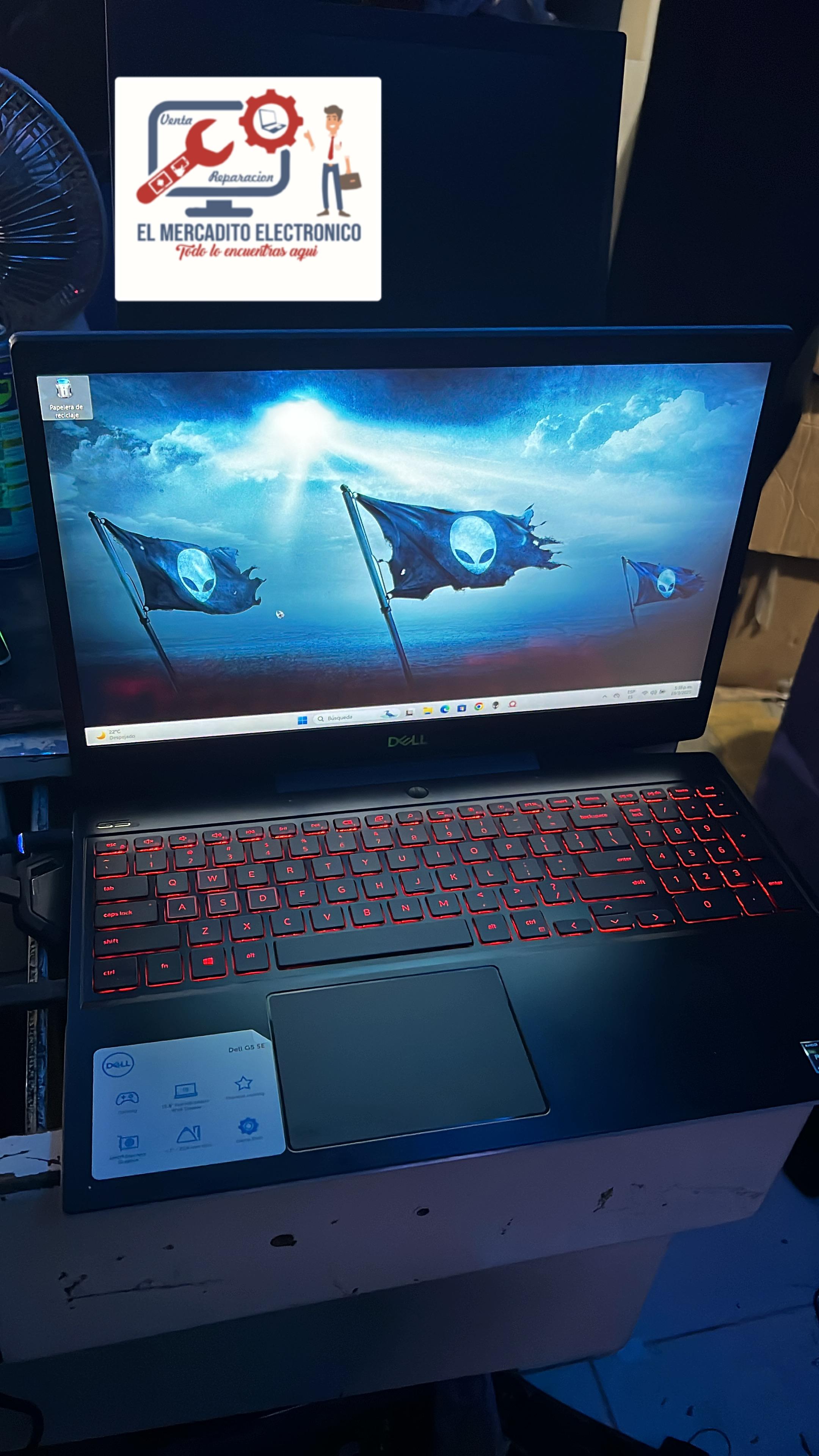 computadoras y laptops -  RD$33,500 LAPTOP GAMING DELL G5-5505 /RX5600 6GB  1