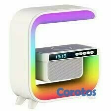 camaras y audio - BOCINA BLUETOOTH CON LUZ LED Y CARGADOR MY-7304 4