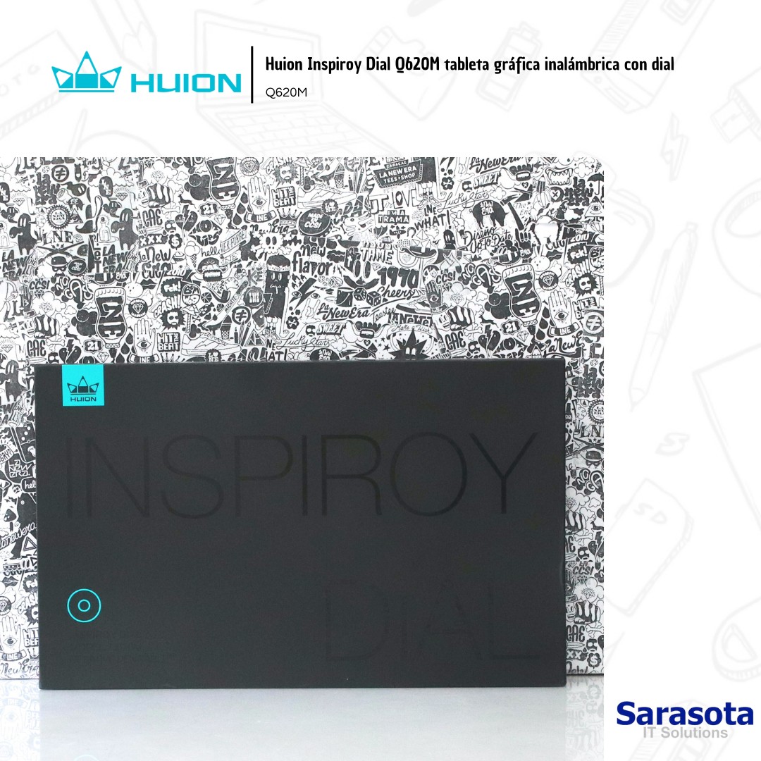 accesorios para electronica - Huion Inspiroy Dial tableta gráfica inalámbrica