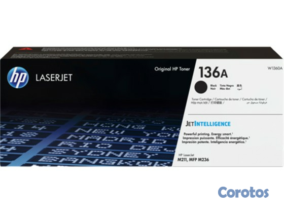 impresoras y scanners - TONER ORIGINAL  HP - 136A - W1360A - NEGRO - - - PARA IMPRESORA LASERJET  2