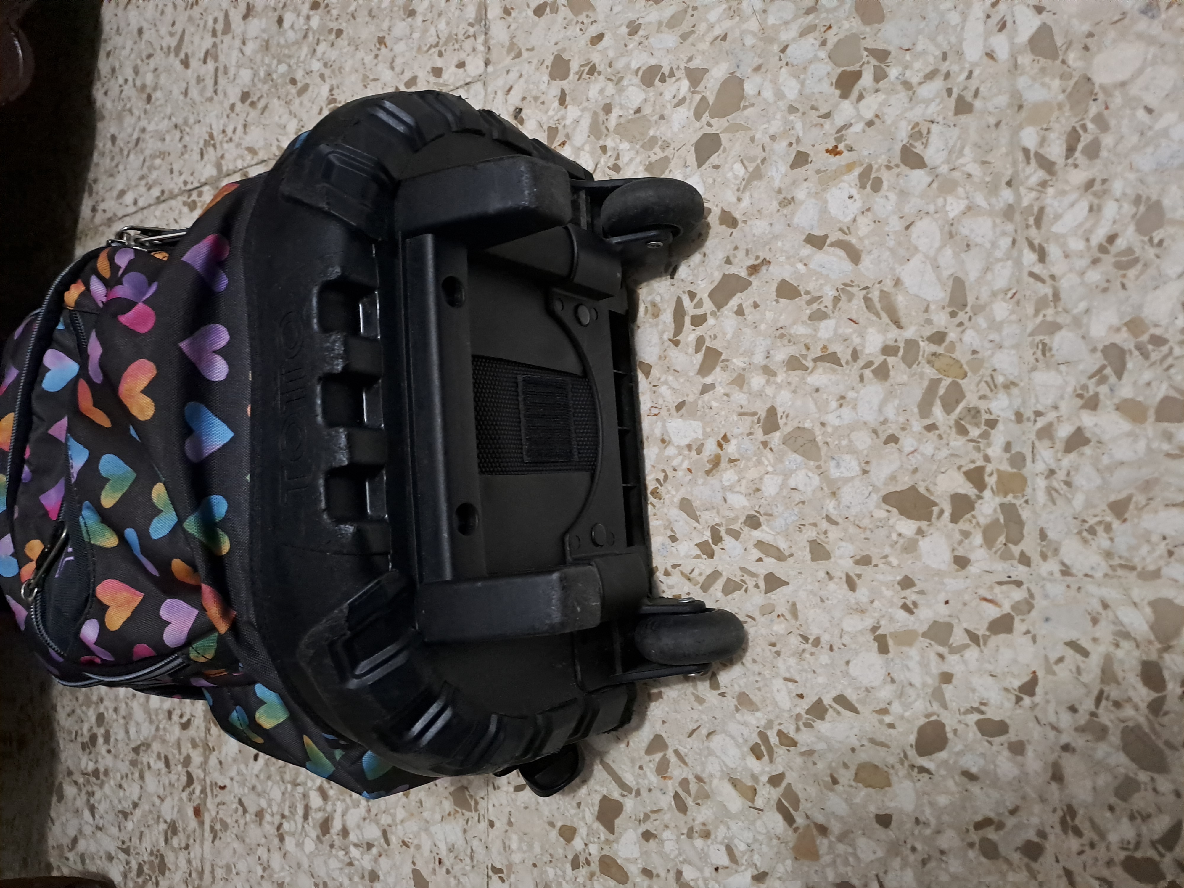 accesorios - mochila de ruedas + lonchera original  2