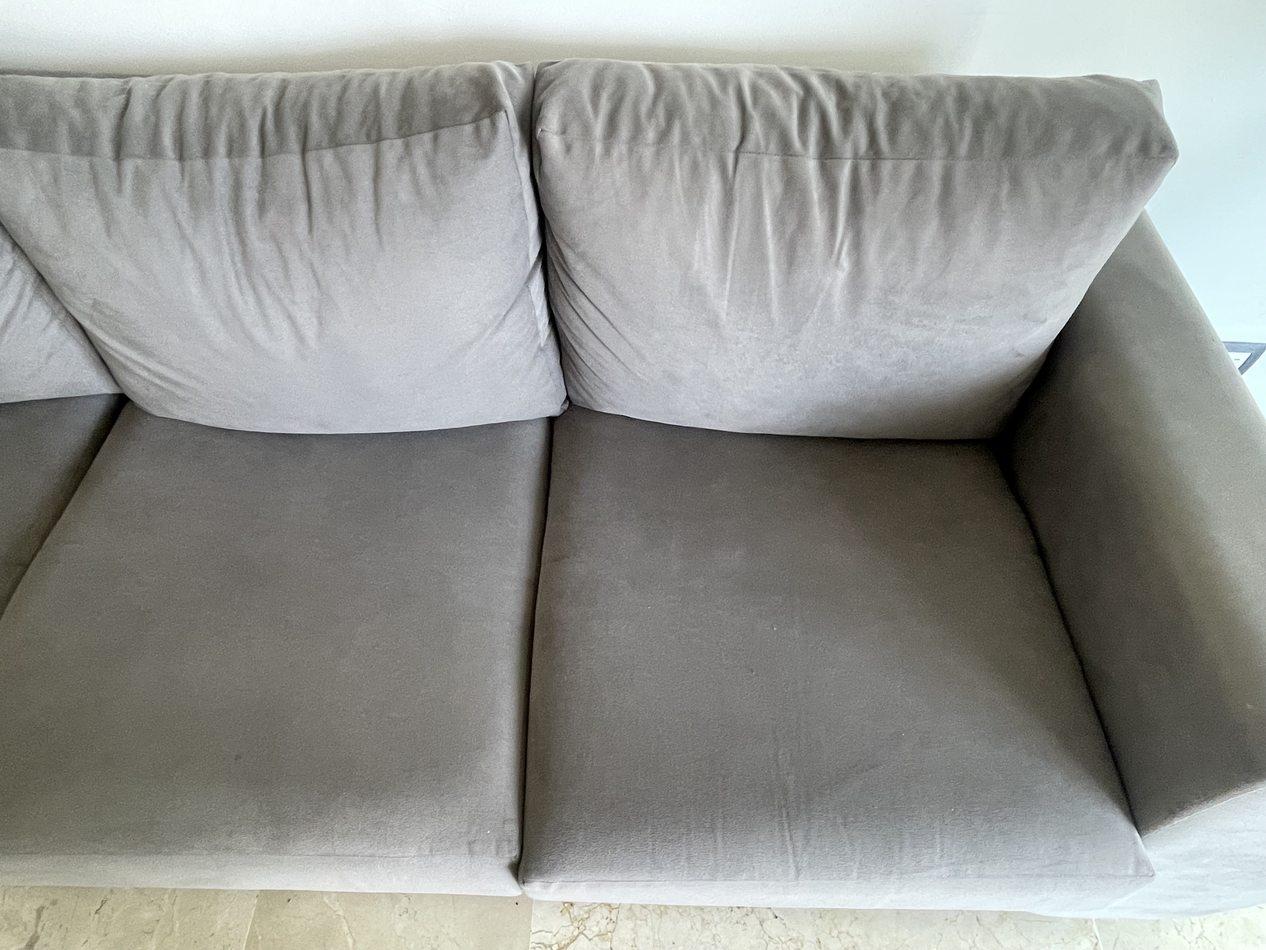 muebles y colchones - Vendo Juego de Muebles GRIS en excelente condicion 2