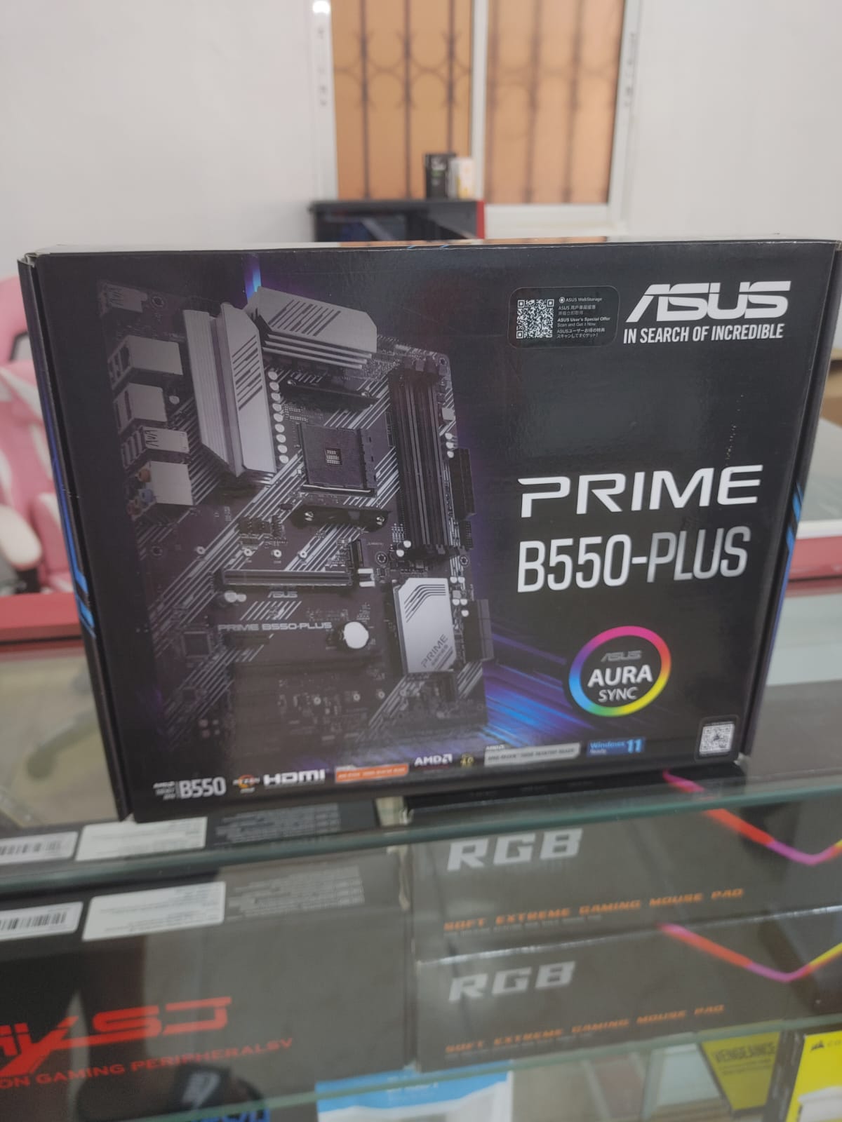 computadoras y laptops - MOTHEBOARD ASUS PRIMER B550-PLUS