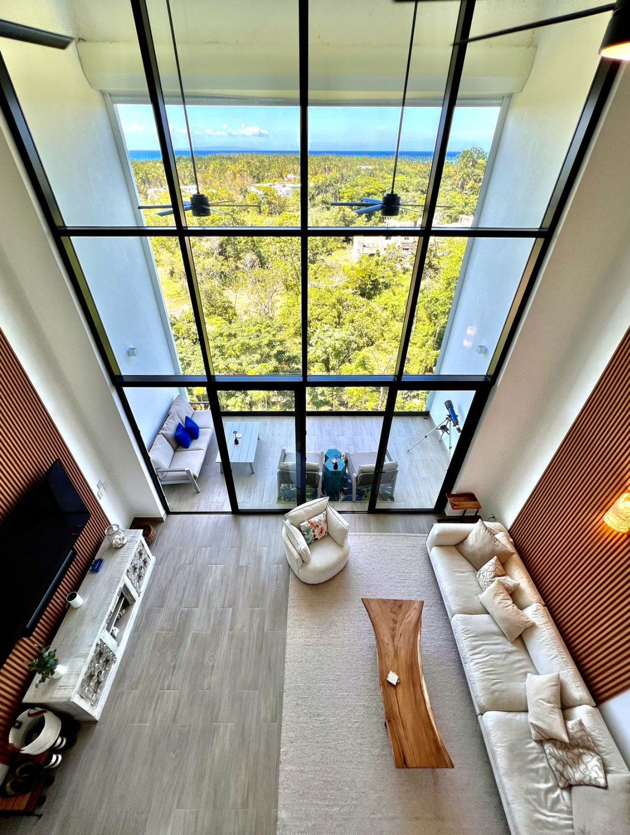 casas vacacionales y villas - Apartamento tipo Loft con Vista al mar 8