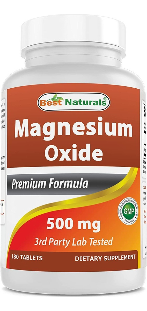 Salud y Equipamiento Médico - Oxido Magnesio 180tab Best 0
