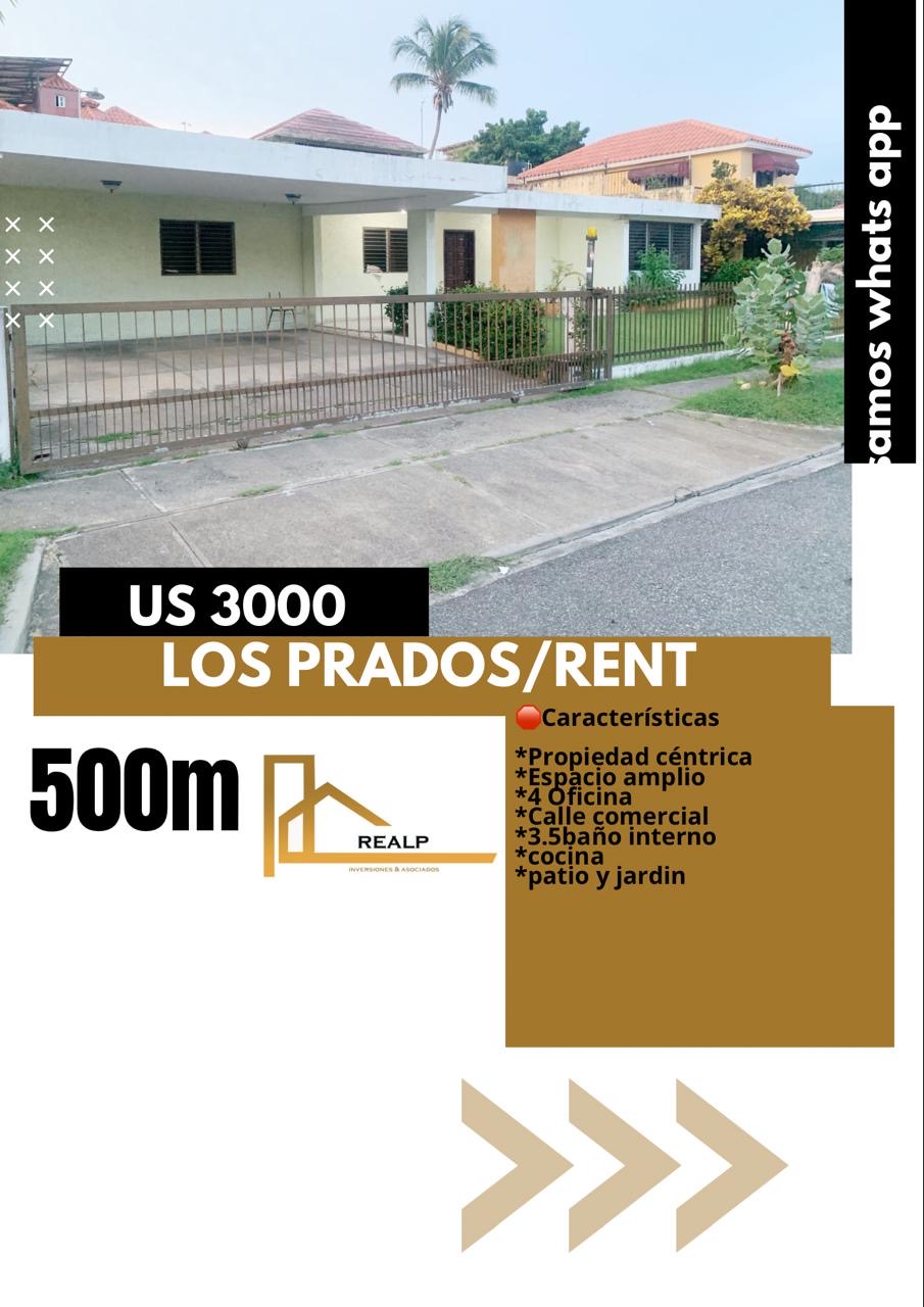 casas - Alquiler casa comercial 