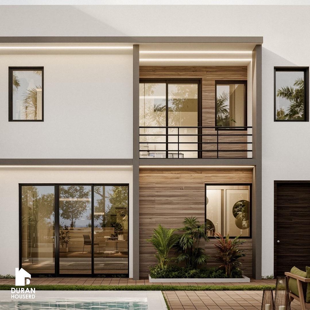 casas - venta de casa con piscina en la autopista de san isidro Santo Domingo este  4
