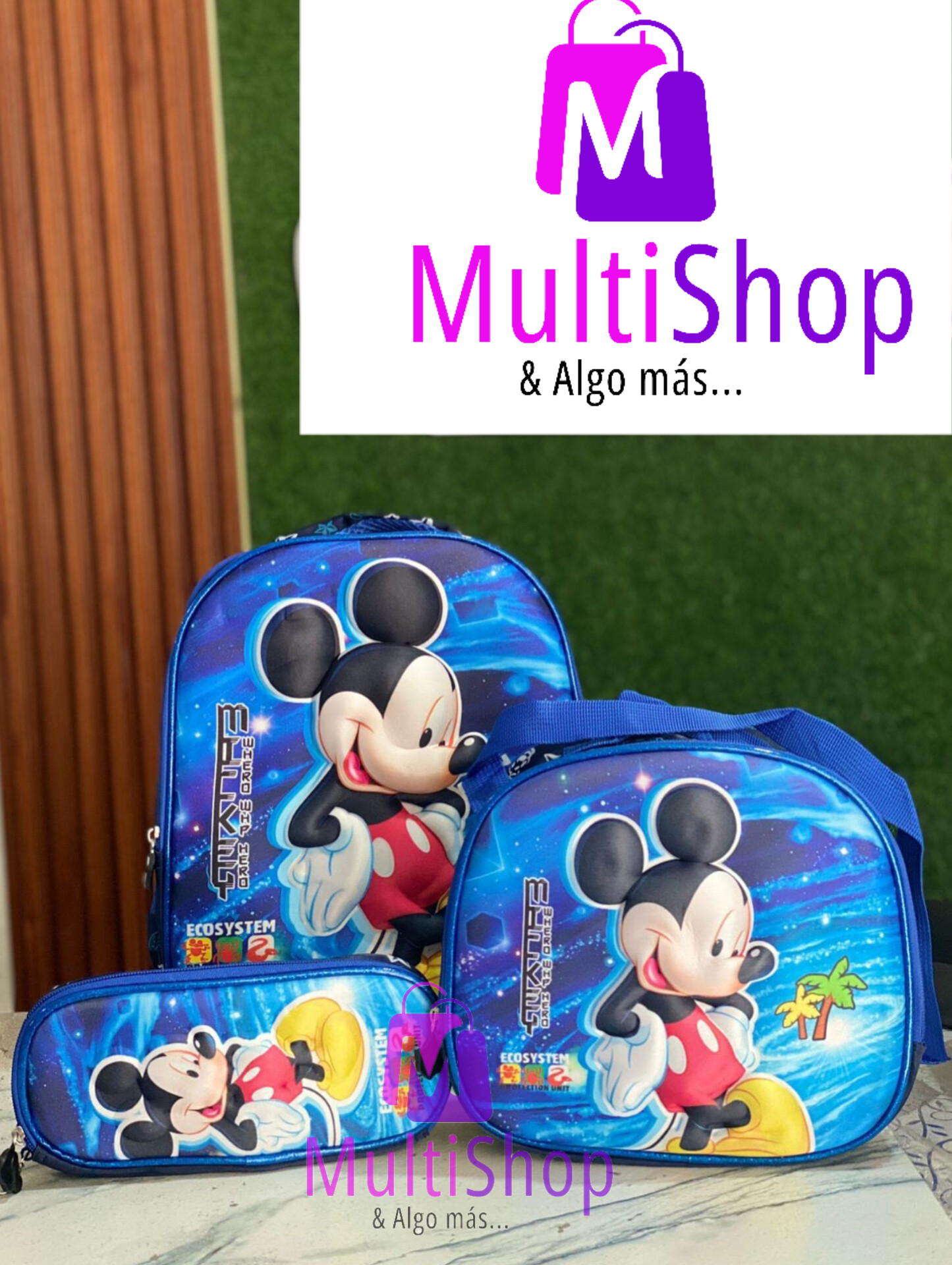 carteras y maletas - Set 3 piezas escolares  6