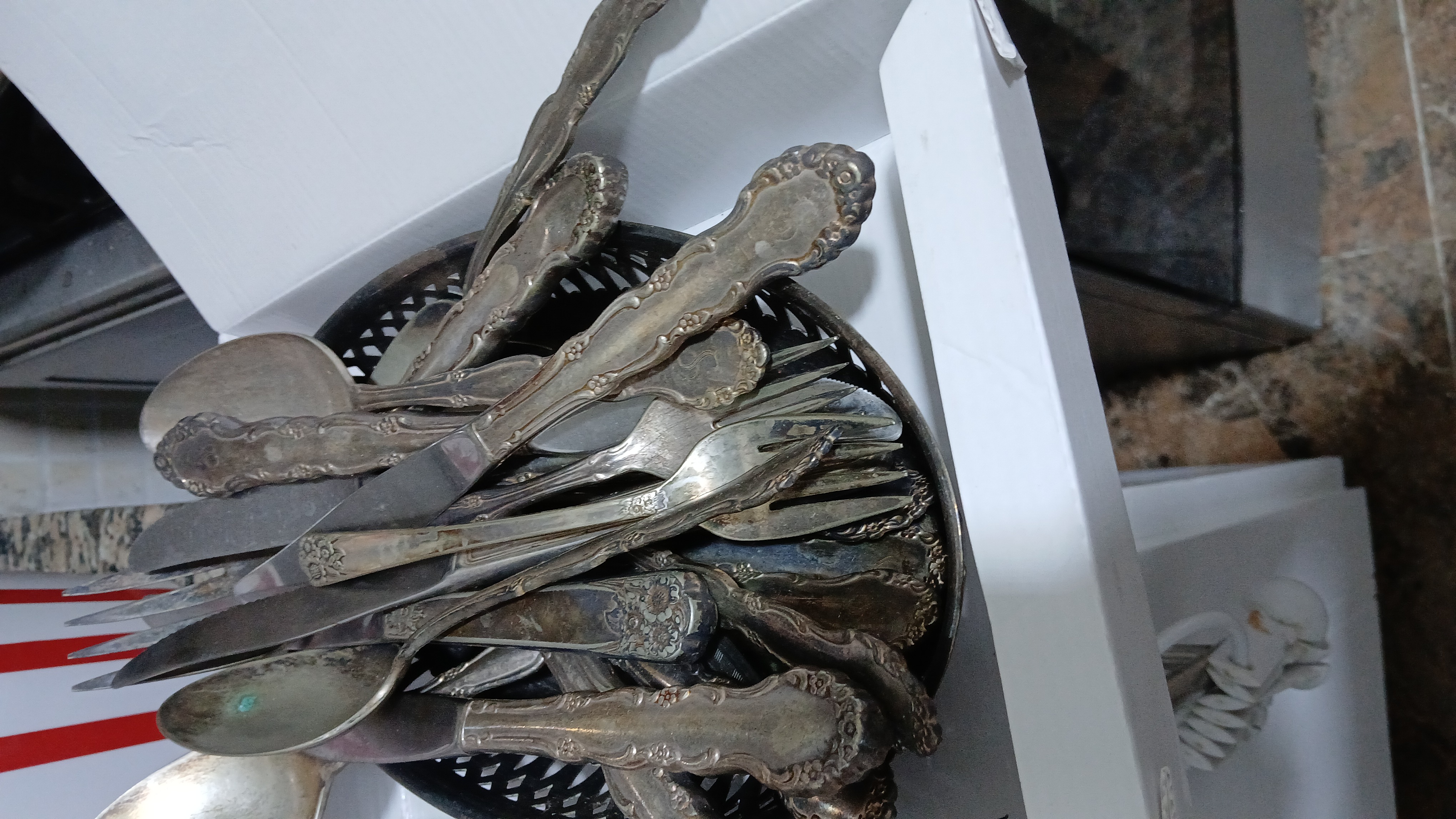 arte y antigüedades - Cuberteria de Plata Oneida 0
