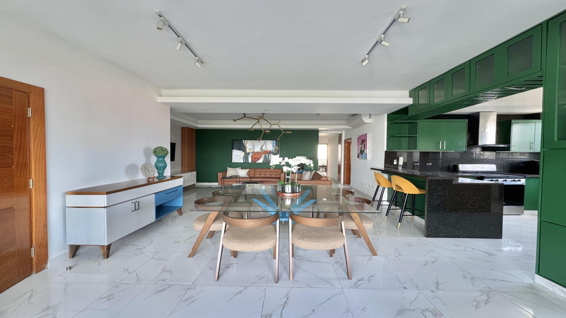 apartamentos - Apartamento Amueblado en Mirador Sur 5