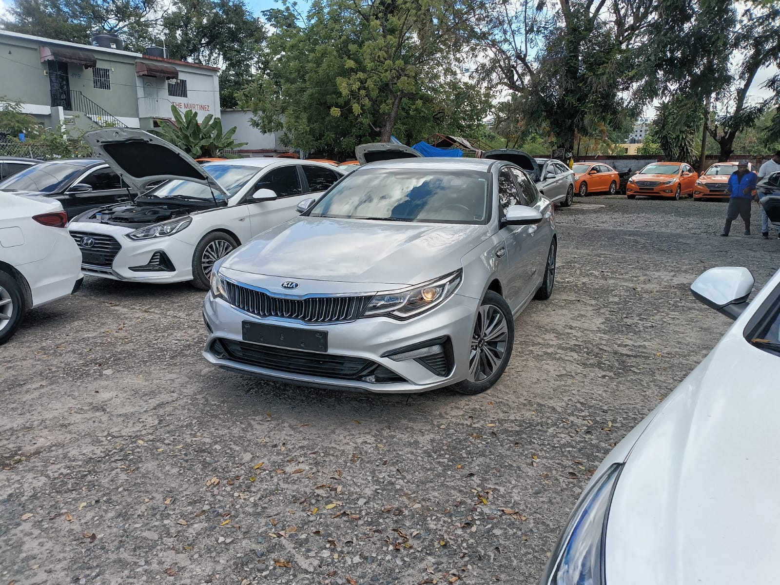 carros - KIA K5 2019 GRIS 0
