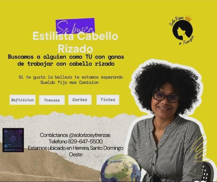 empleos disponibles - Estilista Salón Rizado  0