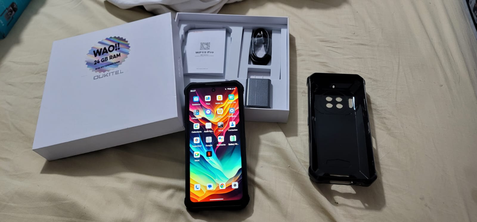 celulares y tabletas - Oukitel WP 19 Pro en su caja 1