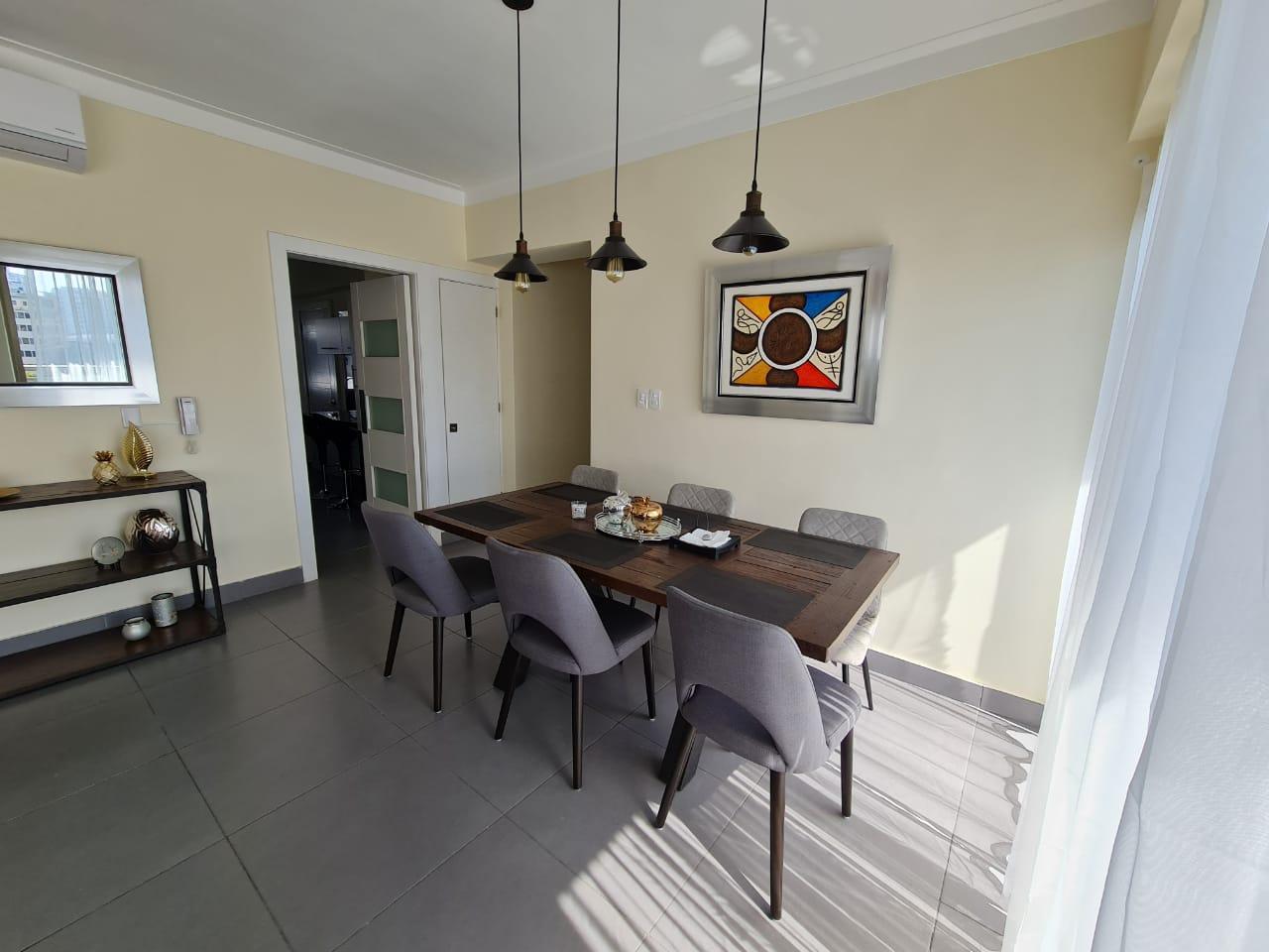 apartamentos - Apartamento en alquiler o venta en Naco, amueblado, con piscina. 6