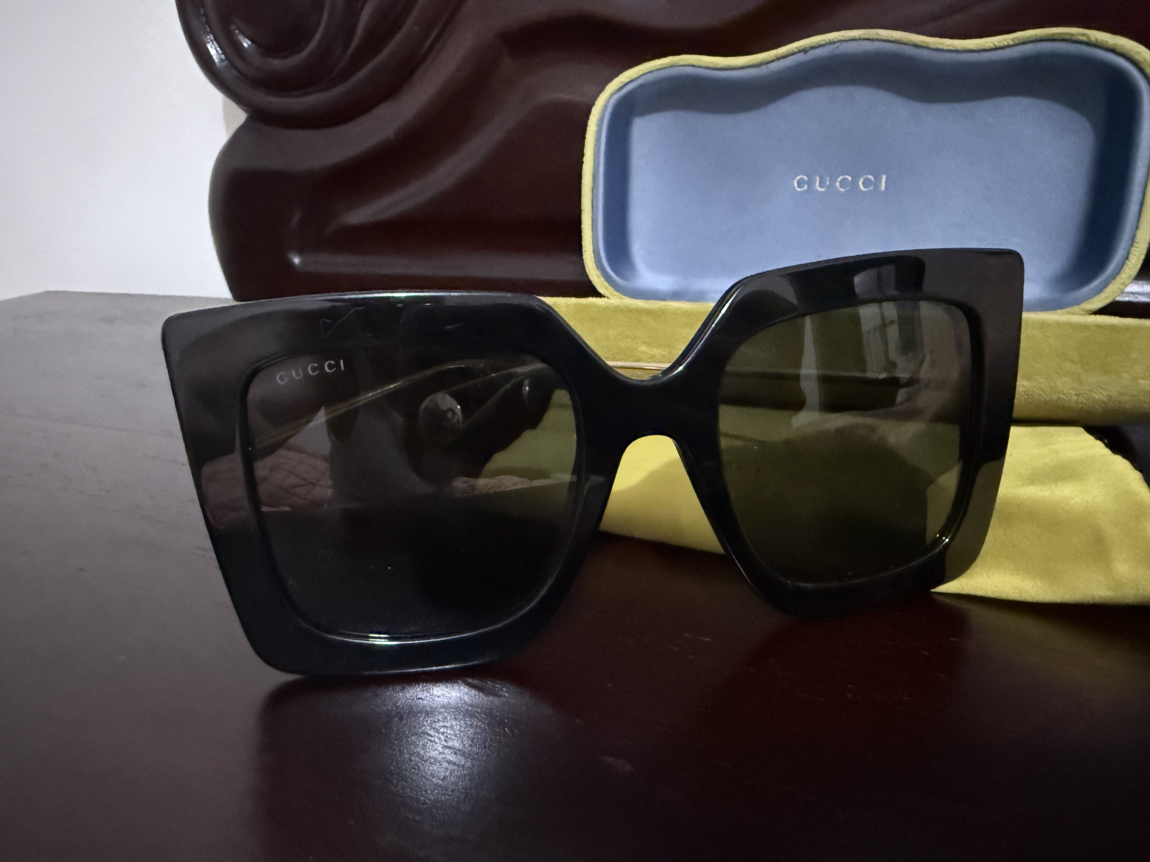joyas, relojes y accesorios - lentes gucci como nuevos 4