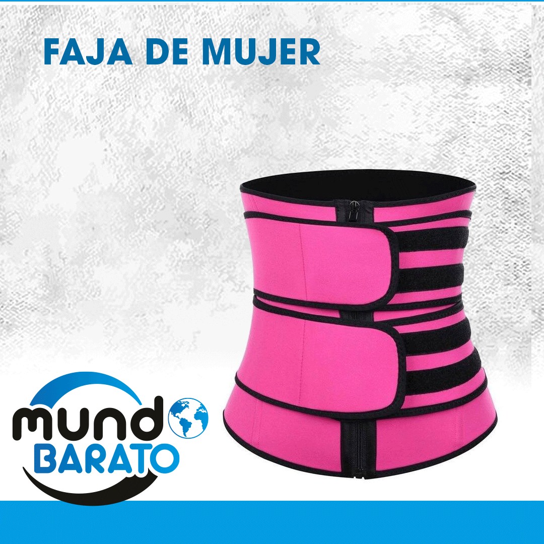 deportes - Faja de cintura premium con correas de doble compresión y cierre de apoyo 0