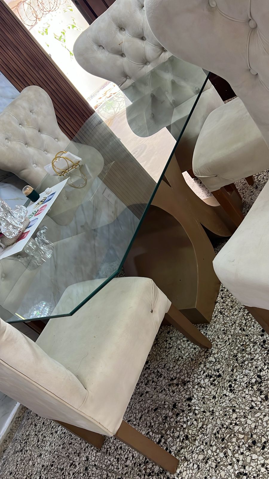 muebles y colchones - Juego de comedor de 6 sillas  2