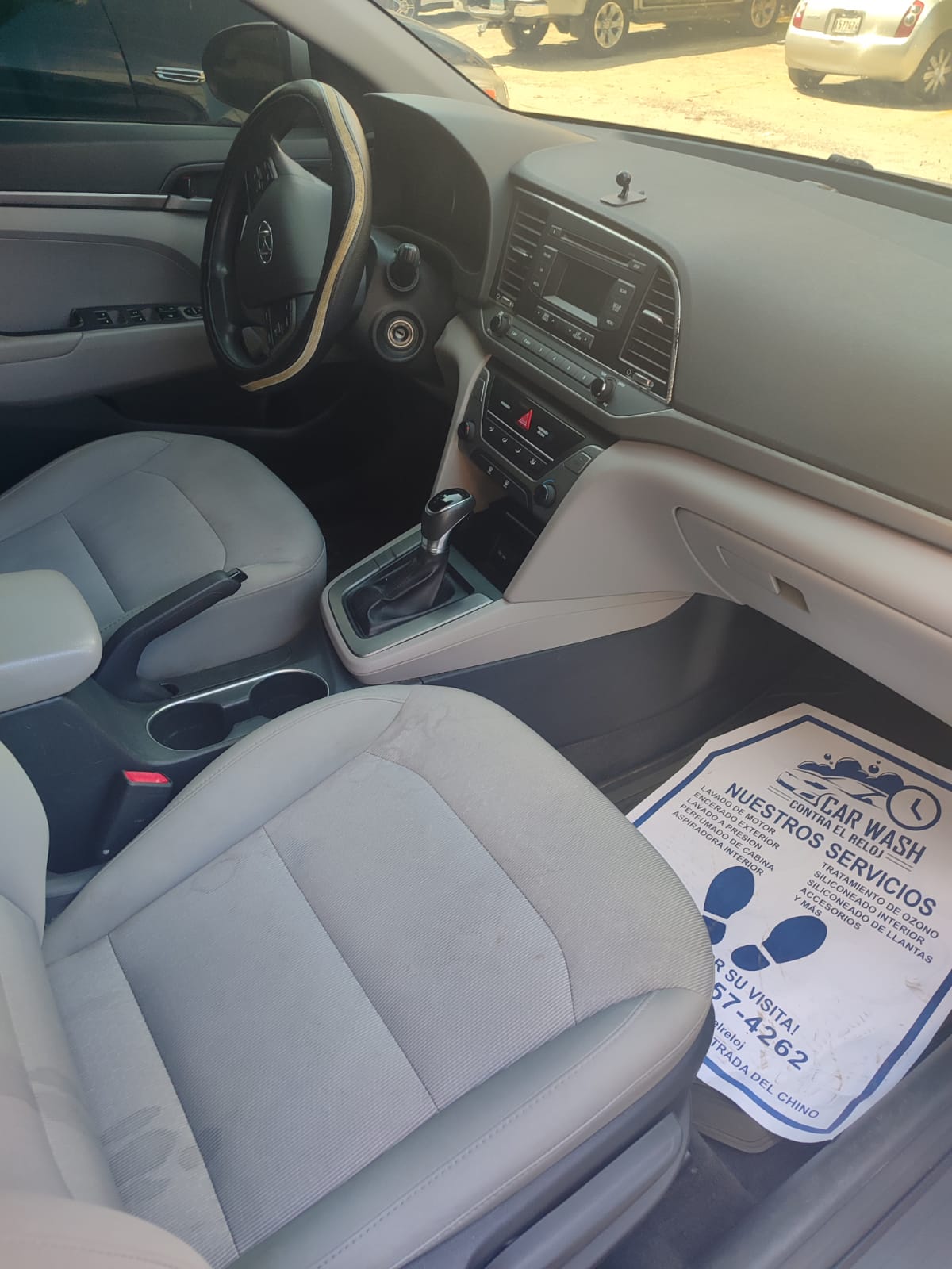 carros - HYUNDAI ELANTRA 2017 GRIS 5