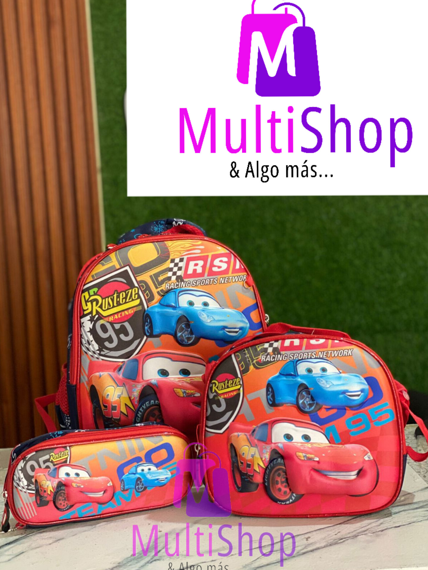 carteras y maletas - Set 3 piezas escolares  3