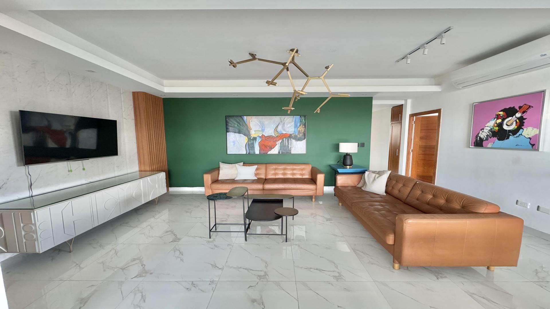 apartamentos - Apartamento Amueblado en Mirador Sur 2