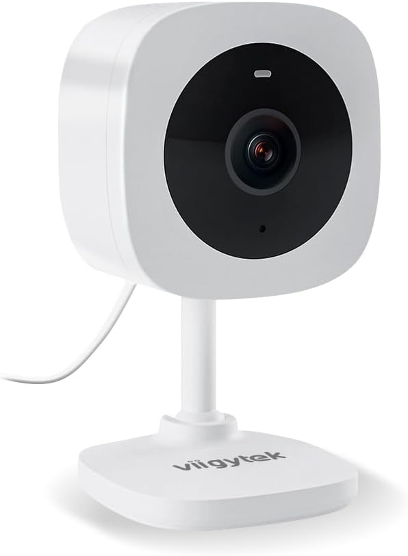 camaras y audio - Cámara de seguridad 2K con visión nocturna, audio 1