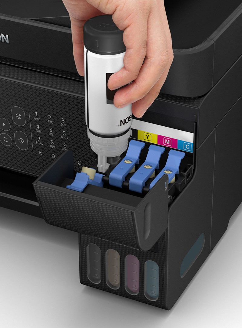 impresoras y scanners - EPSON ECOTANK L5590 MULTIFUNCION IMPRIME, COPIA Y ESCANEA, INALAMBRICA,BOTELLA 2