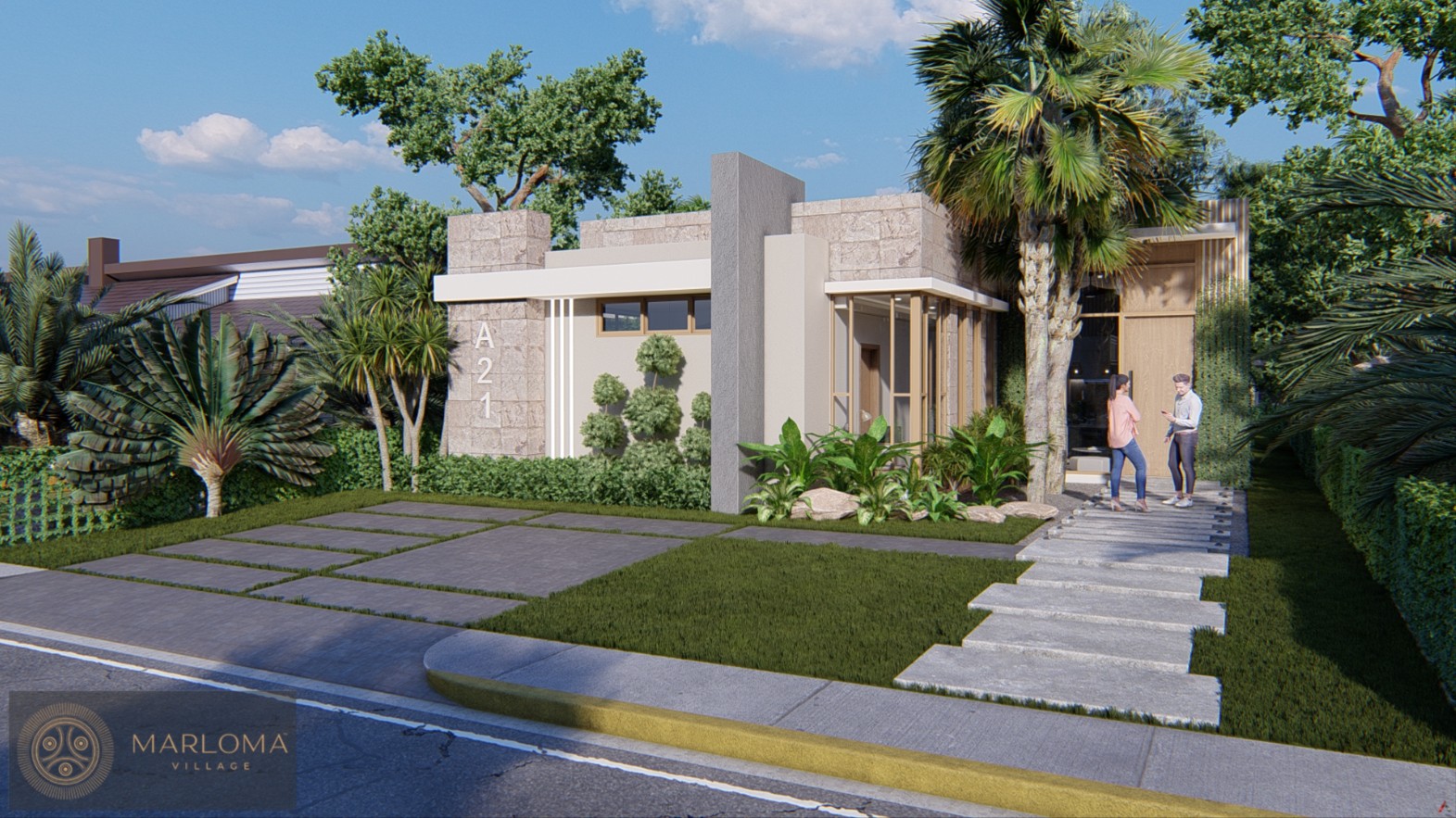 casas vacacionales y villas - Proyecto de villas y solares en Cupey Puerto Plata 5